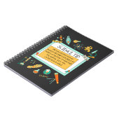 Funny Crocodile Alligator Science Notizblock (Linke Seite)