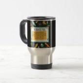 Funny Crocodile Alligator Science Reisebecher (Vorderseite Links)