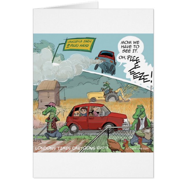 Funny Crocodile Farm (Vorne)