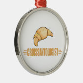 Funny Croissant Ornament Aus Metall (Rechts)