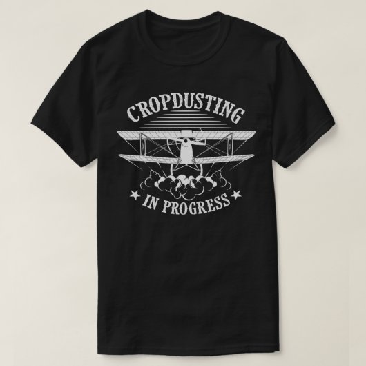 Funny Cropdusting In Progress  Cool Crop Dusting G T-Shirt (Design vorne)