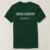 Funny Cross Country Mama Niedlich Cross Country Ma T-Shirt (Design vorne)