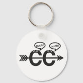 Funny Cross Country ©Ouch! Runner-Schlüsselanhänge Schlüsselanhänger (Vorderseite)