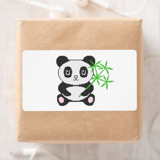 Funny cross-stitch panda (Insitu)