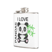 Funny cross-stitch panda flachmann (Links)