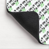 Funny cross-stitch panda mousepad (Ecke)