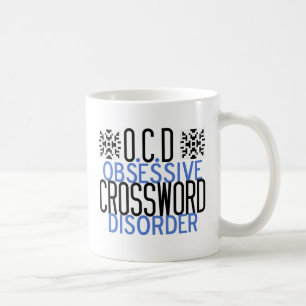 Funny Crossword Puzzle Addict Niedlich Kaffeetasse