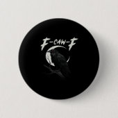 Funny Crow Essential Creative Casual Button (Vorderseite)