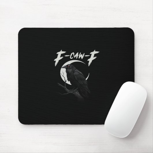 Funny Crow Essential Creative Casual Mousepad (Mit Mouse)