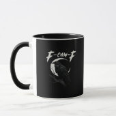Funny Crow Essential Creative Casual Tasse (Links)