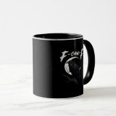 Funny Crow Essential Creative Casual Tasse (VorderseiteRechts)