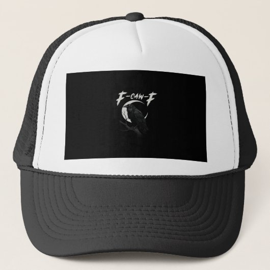 Funny Crow Essential Creative Casual Truckerkappe (Vorderseite)