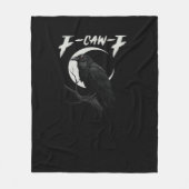 Funny Crow Essential Retro Classic Fleecedecke (Vorderseite)