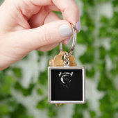 Funny Crow Essential Retro Classic Schlüsselanhänger (Hand)