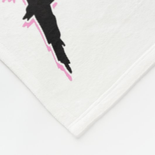 Funny Crow F-caw-f Valentines Day Black Bird Fcawf Fleecedecke (Ecke)