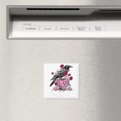 Funny Crow F-caw-f Valentines Day Black Bird Fcawf Magnet (In Situ (Geschirrspüler))