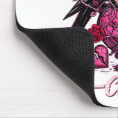 Funny Crow F-caw-f Valentines Day Black Bird Fcawf Mousepad (Ecke)