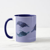 Funny Crow Fans Corvidae Raven Design Tasse (Links)
