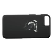Funny Crow Retro Classic Style Case-Mate iPhone Hülle (Rückseite (Horizontal))