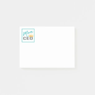Funny Crown CEO Mama Post-it Klebezettel