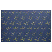 Funny Crown Gold + Ihr Backgr. & Text Stoff (Fat Quarter (45,7 x 55,9 cm))