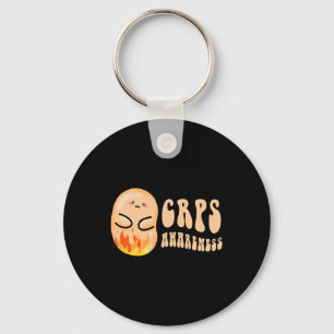 Funny CRPS Bewusstseinsbohne für Mann Frau Schlüsselanhänger