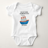 Funny Cruise Baby Strampler (Vorderseite)