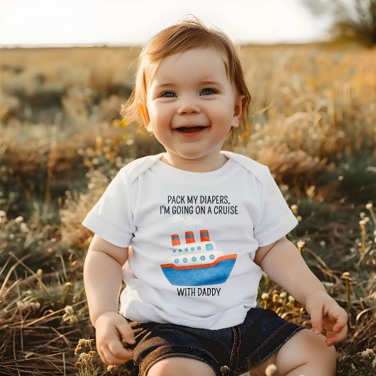 Funny Cruise Baby Strampler