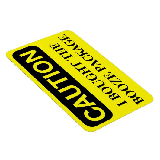 Funny Cruise Cabin Door Magnet - Booze Paket (Rechte Seite)