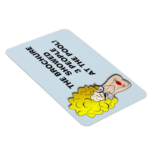 Funny Cruise Cabin Door Magnet - Broschüre (Rechte Seite)