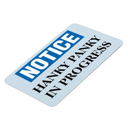 Funny Cruise Cabin Door Magnet - Hanky Panky (Linke Seite)