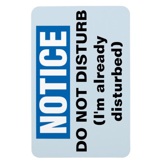 Funny Cruise Cabin Door Magnet - nicht stören (Vertikal)