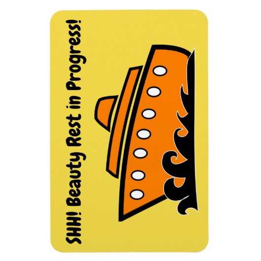 Funny Cruise Cabin Door Magnet - Schöne Erholung (Vertikal)