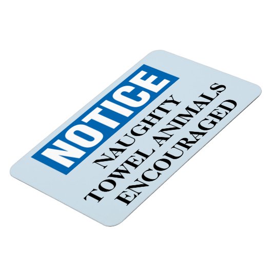 Funny Cruise Cabin Door Magnet - Schöne Handtücher (Linke Seite)