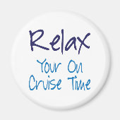 Funny Cruise Cabin Stateroom Door Magnet (Vorne)