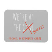 Funny Cruise Door Marker am Gym Buffet Magnet (Horizontal)