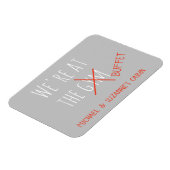 Funny Cruise Door Marker am Gym Buffet Magnet (Linke Seite)