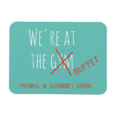 Funny Cruise Door Marker am Gym Buffet Magnet (Horizontal)