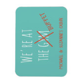 Funny Cruise Door Marker am Gym Buffet Magnet (Vertikal)