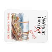 Funny Cruise Door Marker am Gym Buffet Magnet (Horizontal)