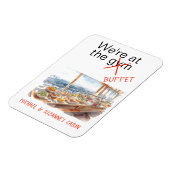 Funny Cruise Door Marker am Gym Buffet Magnet (Linke Seite)
