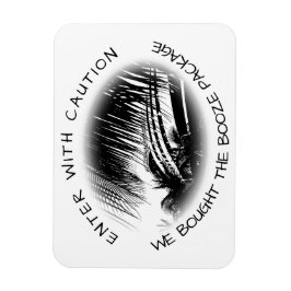 Funny Cruise Door Stateroom Buze Package Magnet