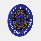 Funny Cruise Lover Zitat Weihnachten Keramik Ornament (Rechts)