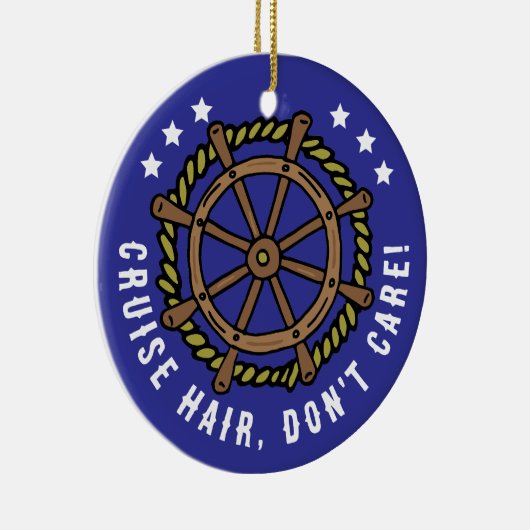 Funny Cruise Lover Zitat Weihnachten Keramik Ornament (Rechts)