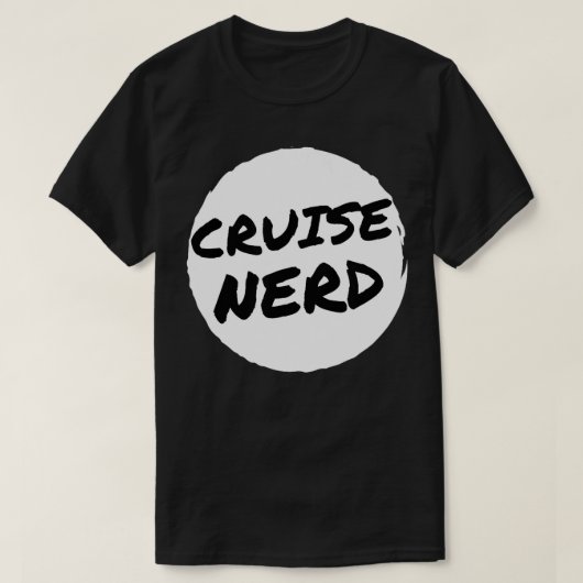 Funny Cruise Nerd für Damen und Herren Schifffahrt T-Shirt (Design vorne)