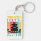 Funny Cruise Schlüsselanhänger (Rückseite)