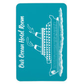 Funny Cruise Ship Cabin Stateroom Door Marker Magnet (Vertikal)