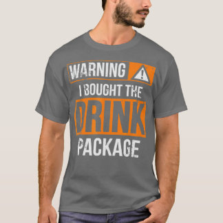 Funny Cruise Ship Caribbean Vacation Drink Packag T-Shirt