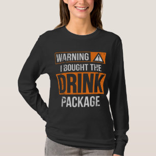 Funny Cruise Ship Caribbean Vacation Drink Paket T-Shirt