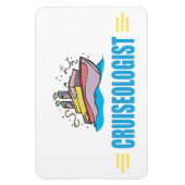 Funny Cruise Ship Magnet (Vertikal)
